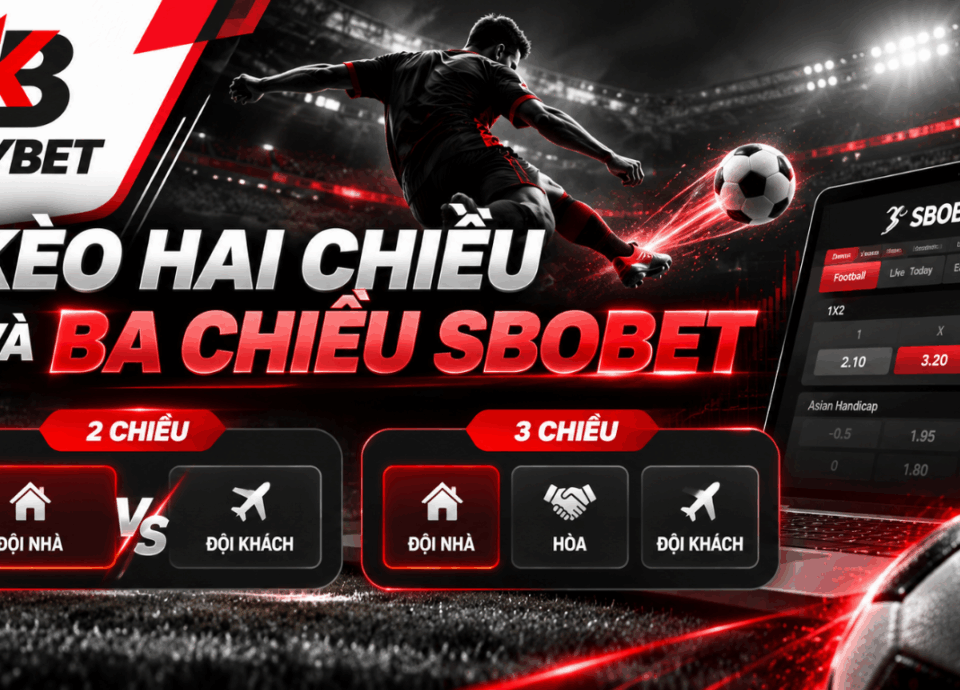 kèo hai chiều và ba chiều sbobet, thị trường bóng đá SBOBET, cửa kèo SBOBET
