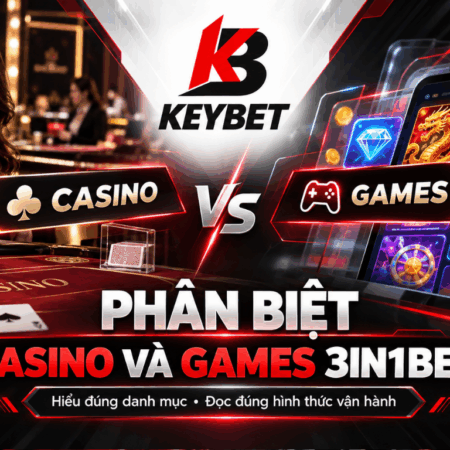 phân biệt casino và games 3in1bet, trò chơi bàn 3IN1BET, dealer 3IN1BET